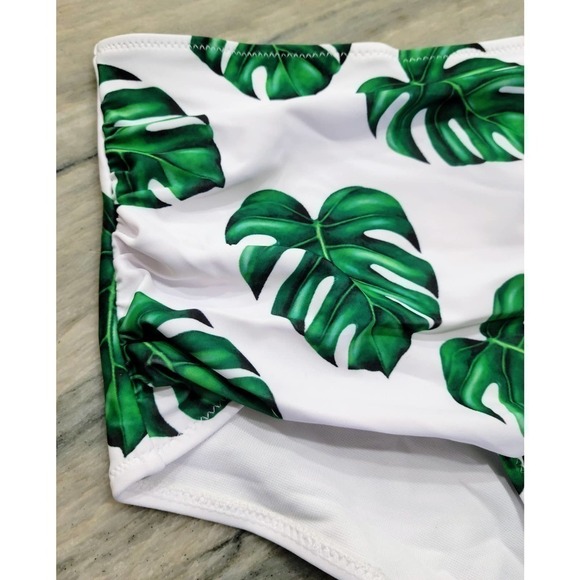 Grace Tempt Green High Waisted Bikini Small NWT - Picture 6 of 9